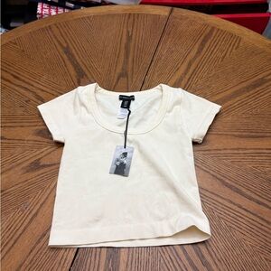 New with Tags Sincerely Jules Light Cream Top